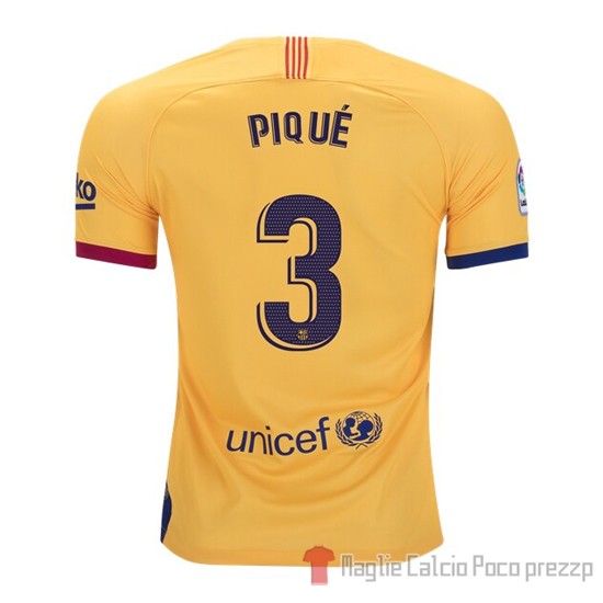 Maglia Barcellona Giocatore Pique Away 2019/2020 - Clicca l'immagine per chiudere